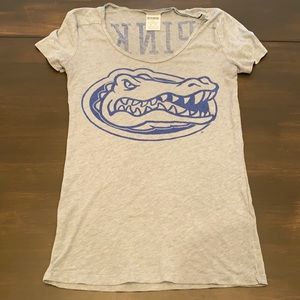 UF Gator Victoria Secret Pink Shirt XS